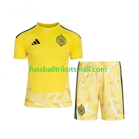 Fußballtrikots Celtic Glasgow FC Torwart Kinder 2026-2027 Kurzarm Heimtrikotsatz kaufen